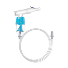Disposable Medical/Home inhalator Pediatric/Adult High-Capacity Accessory Inclined Bi-valve Mouthpiece for Compressor Nebulizer